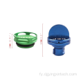 Auto's dielen Aluminium-milingaccessoires 5 Axis Machining